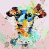 Colorful Dog Paint By Numbers