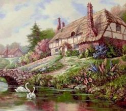 Countryside House Paint By Numbers
