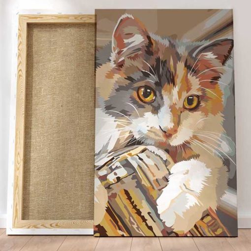 Custom Painting By Numbers Cats