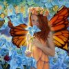 Butterfly Fairy  People Paint By Numbers