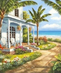 House Seaside Paint By Numbers