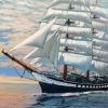 Sailing Boat Paint By Numbers