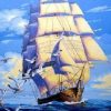 Sailing Ship Paint By Numbers