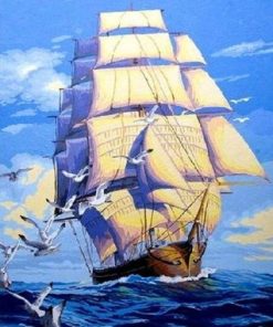 Sailing Ship Paint By Numbers