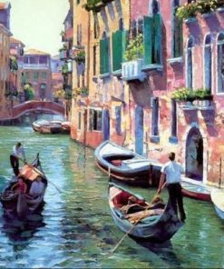 Venice River Paint By Numbers
