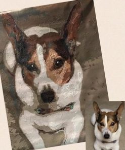 pet dog puppy paint by numbers personalized