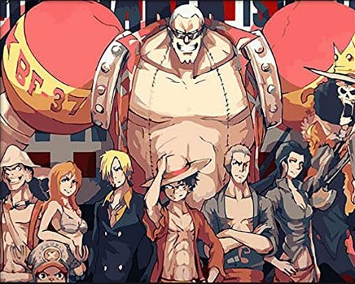 One Piece Squad Paint By Numbers
