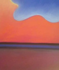 Sunset Abstract Paint By Numbers