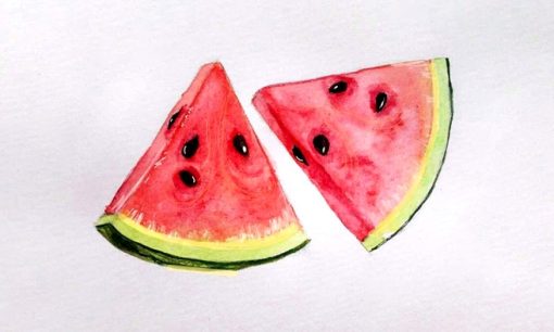 Watermelon Paint By Numbers
