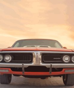 American Muscle Car Paint By Numbers