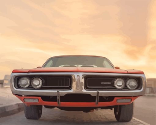 American Muscle Car Paint By Numbers