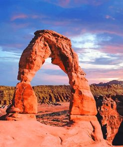 Arches National Park Art Paint By Numbers