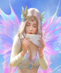 Beautiful Blonde Fairy Paint By Numbers