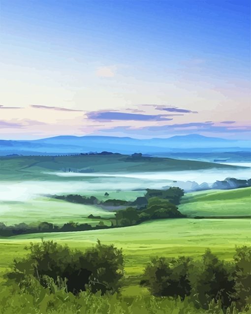 Beautiful Nature Landscape Paint By Numbers