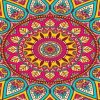 Colorful Mandala Paint By Numbers