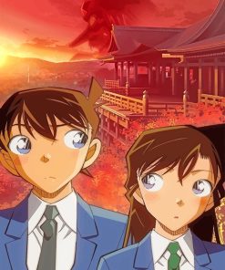 Detective Conan And Ran Paint By Numbers