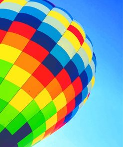 Hot Air Balloon Paint By Numbers