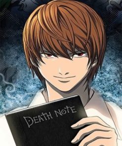 Light Yagami Death Note Art Paint By Numbers
