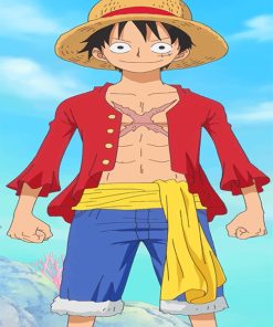 Monkey D Luffy Paint By Numbers