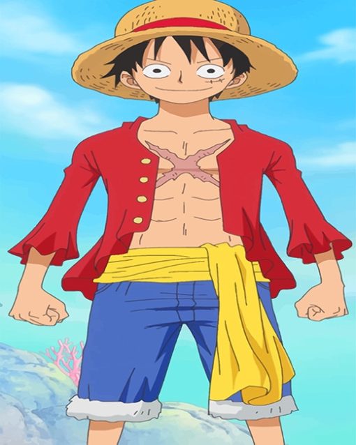 Monkey D Luffy Paint By Numbers