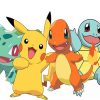Pikachu Bulbasaur Squirtle Charmander Paint By Numbers