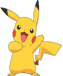 Pokemon Pikachu Anime Paint By Numbers