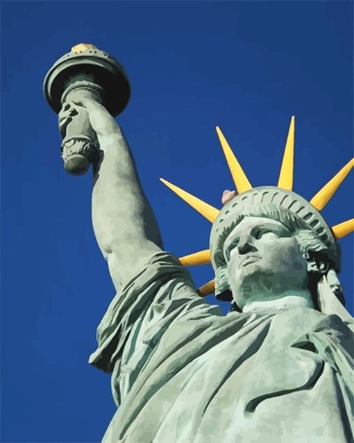 Statue Of Liberty Paint By Numbers