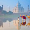 Taj Mahal India Landscape Paint By Numbers