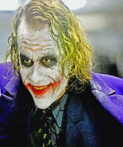 The Dark Knight Joker Paint By Numbers