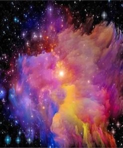 Colorful Galaxy Paint By Numbers