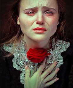 Crying Girl Photography Paint By Numbers