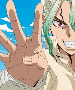 Dr Stone Senku Ishigami Paint By Numbers