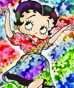 Betty Boop Art Paint By Numbers