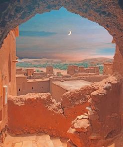 Kasbah Ait Ben Haddou Morocco Paint By Numbers