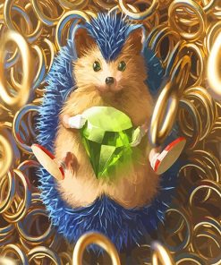 Sonic The Hedge Paint By Numbers