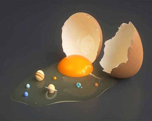 Universe Eggs Paint By Numbers