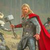 Chris Hemsworth Thor The Dark World NEW Paint By Numbers