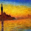 Claude Monet Twilight Venice Paint By Numbers