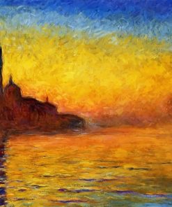 Claude Monet Twilight Venice Paint By Numbers