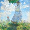 Claude Monet Woman With Parasol Paint By Numbers