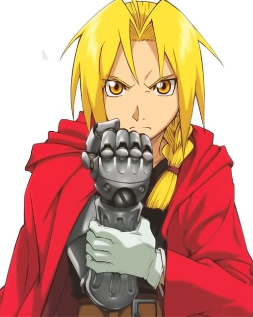 Edward Elric Anime Paint By Numbers