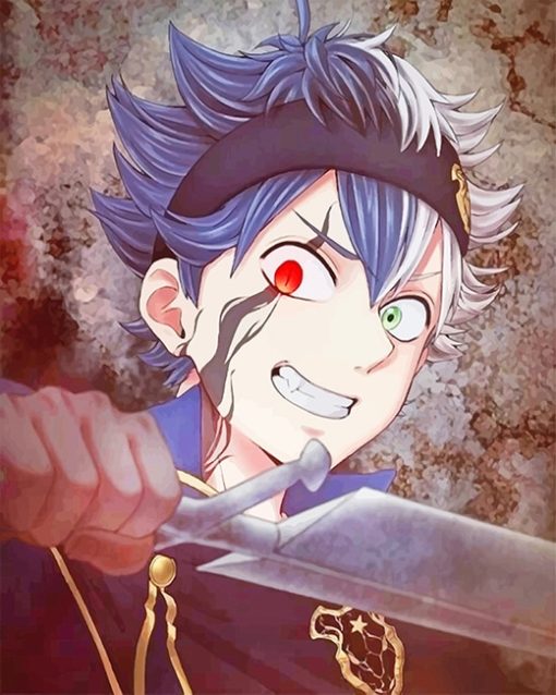 Black Clover Asta Paint By Numbers