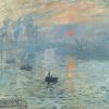 Claude Monet Sunrise Paint By Numbers