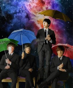 Galaxy Beatles Art Paint By Numbers