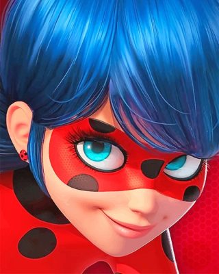 Miraculous Ladybug Paint By Numbers