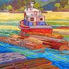 Maritime Art Paint by numbers