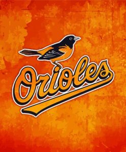 Baltimore Orioles Paint By Numbers