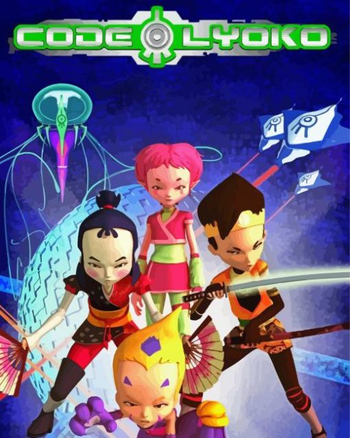 Code Lyoko Animated Paint By Numbers