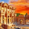 Library Of Celsus Ephesus Turkey Paint By Numbers