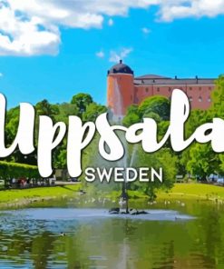 Uppsala Sweden Paint By Numbers